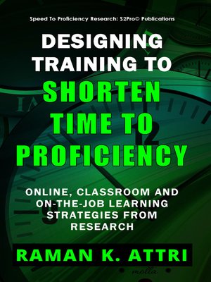 cover image of Designing Training to Shorten Time to Proficiency